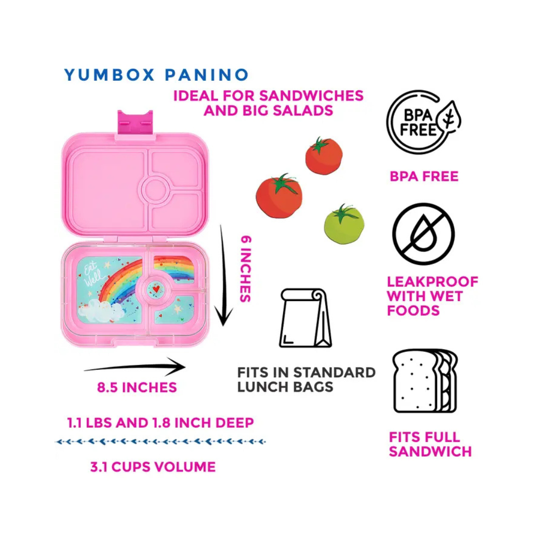 Yumbox Bento panino power pink/rainbow