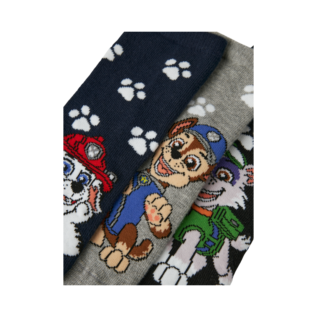 Name It Naveen Paw Patrol 3 pak strømper navy blazer