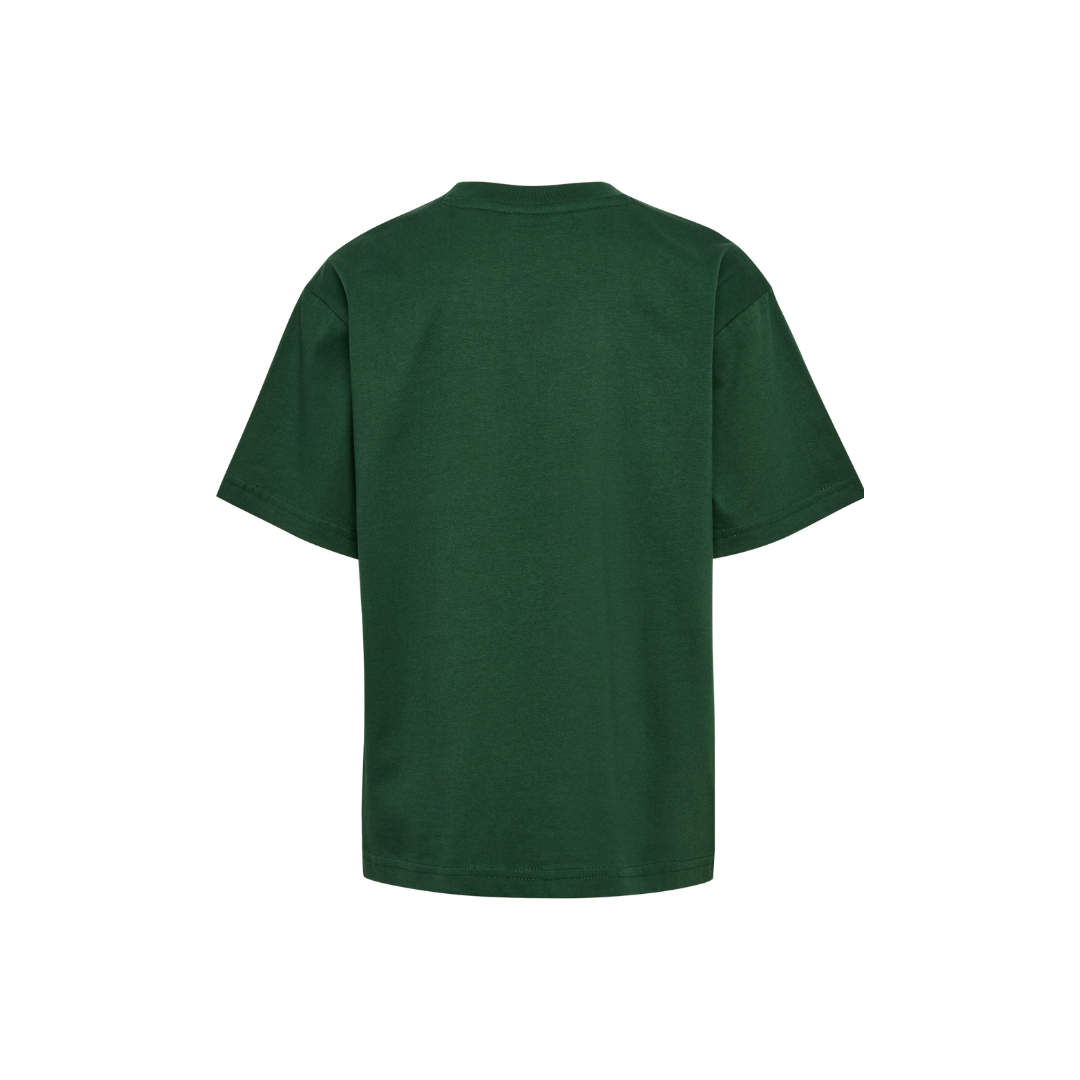 Hummel JR Loose t-shirt S/S dark green