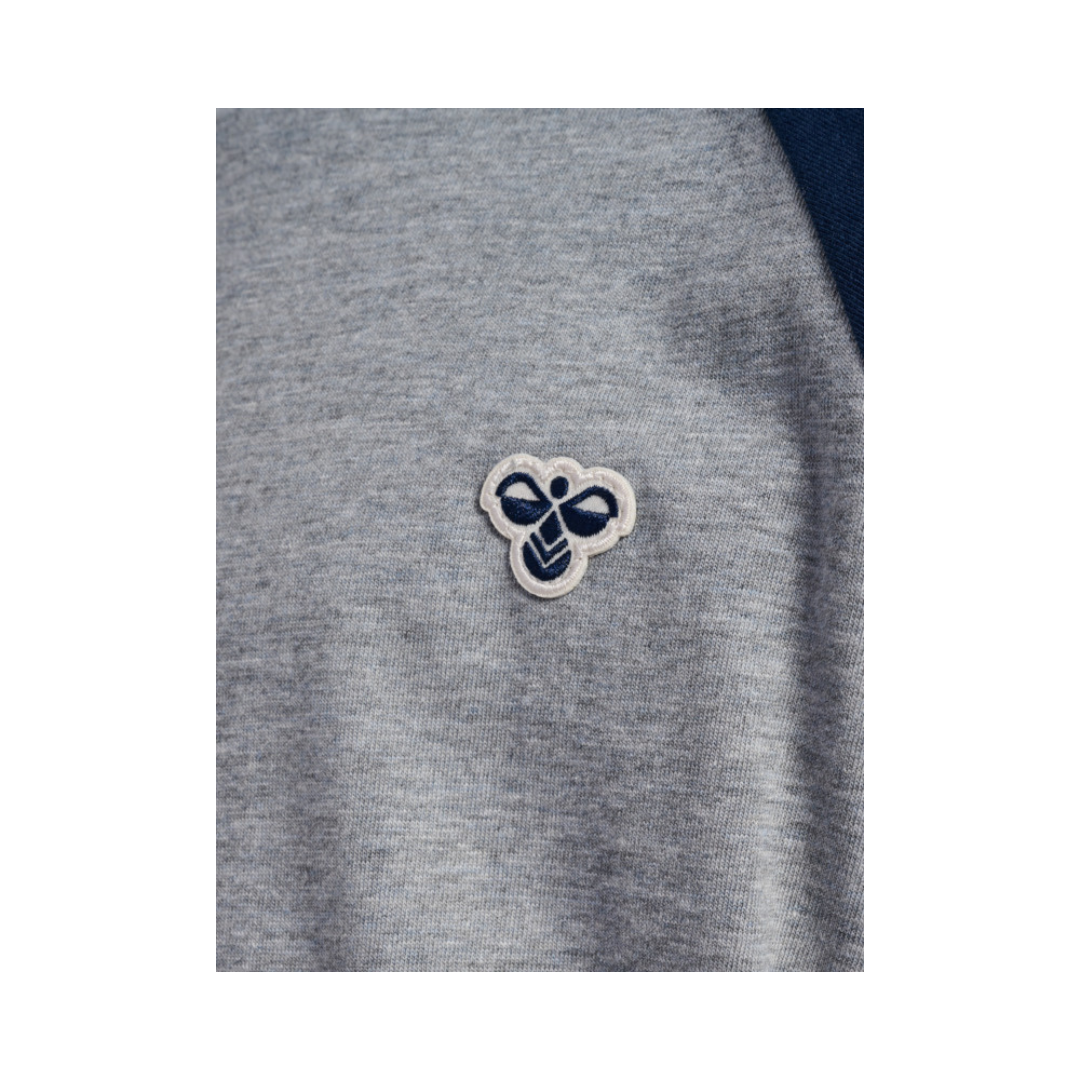 Hummel JR Raglan loose t-shirt L/S bee dress blues