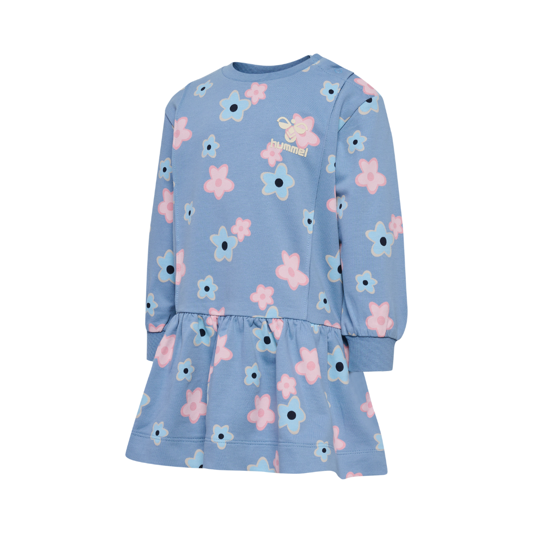 Hummel Rinna dress L/S faded denim