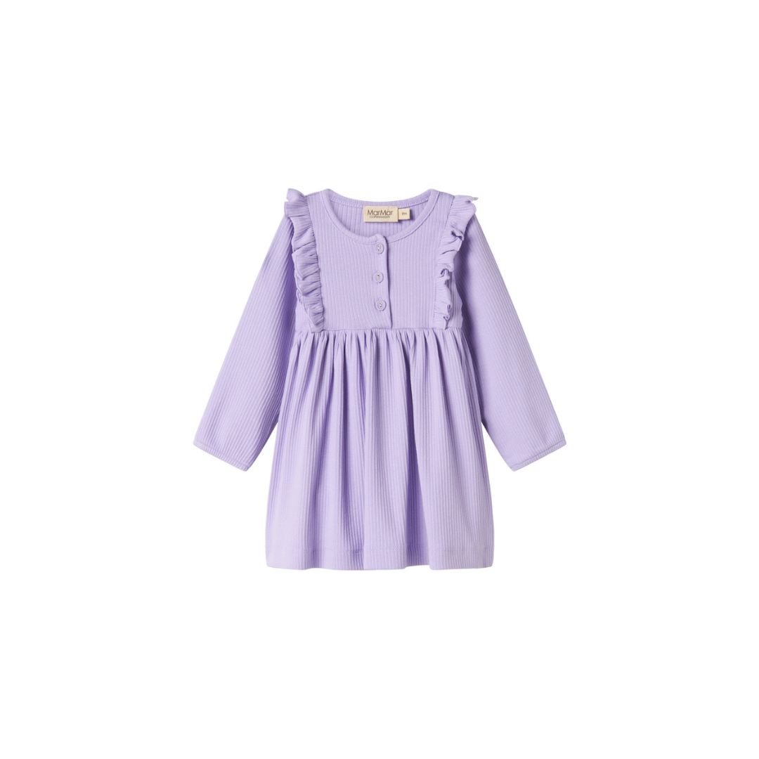 MarMar Rosa frill modal kjole soft lavender