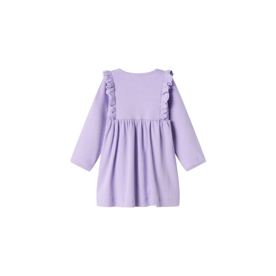 MarMar Rosa frill modal kjole soft lavender