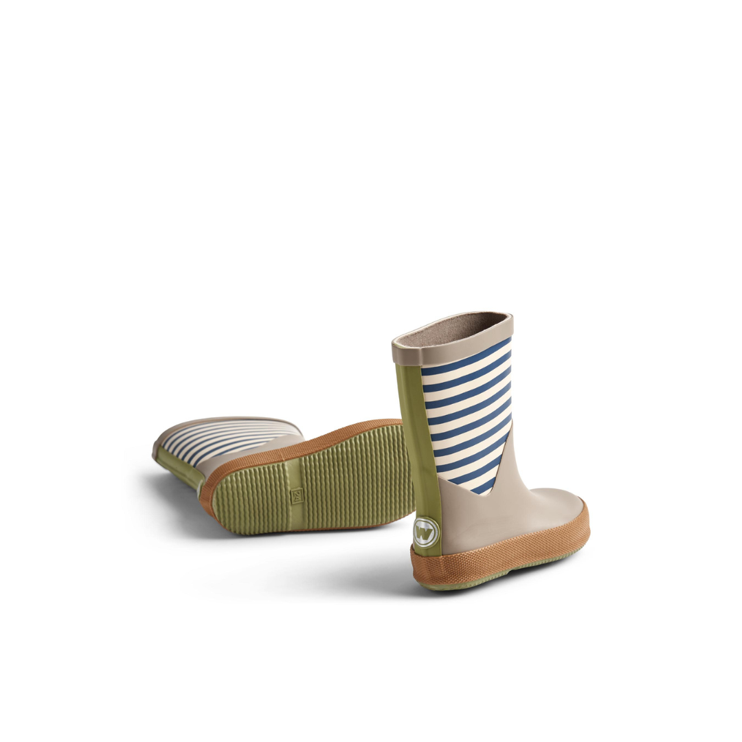 Wheat Footwear Juno gummistøvle blue stripe