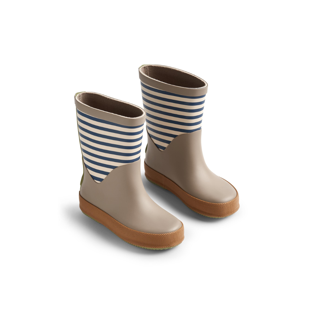 Wheat Footwear Juno gummistøvle blue stripe