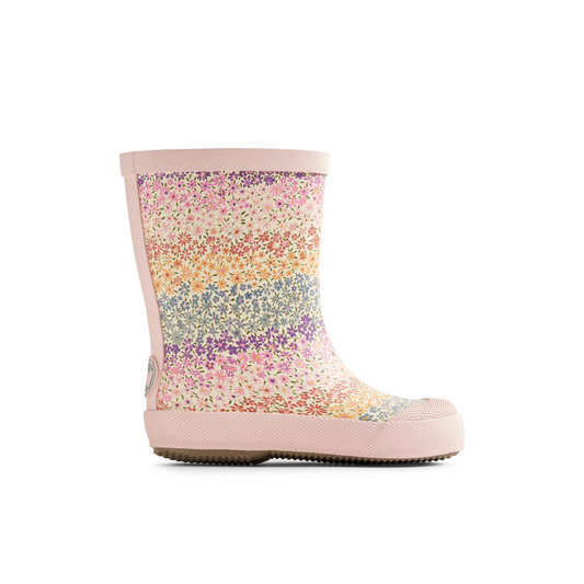 Wheat Footweat Muddy gummistøvle rainbow flowers