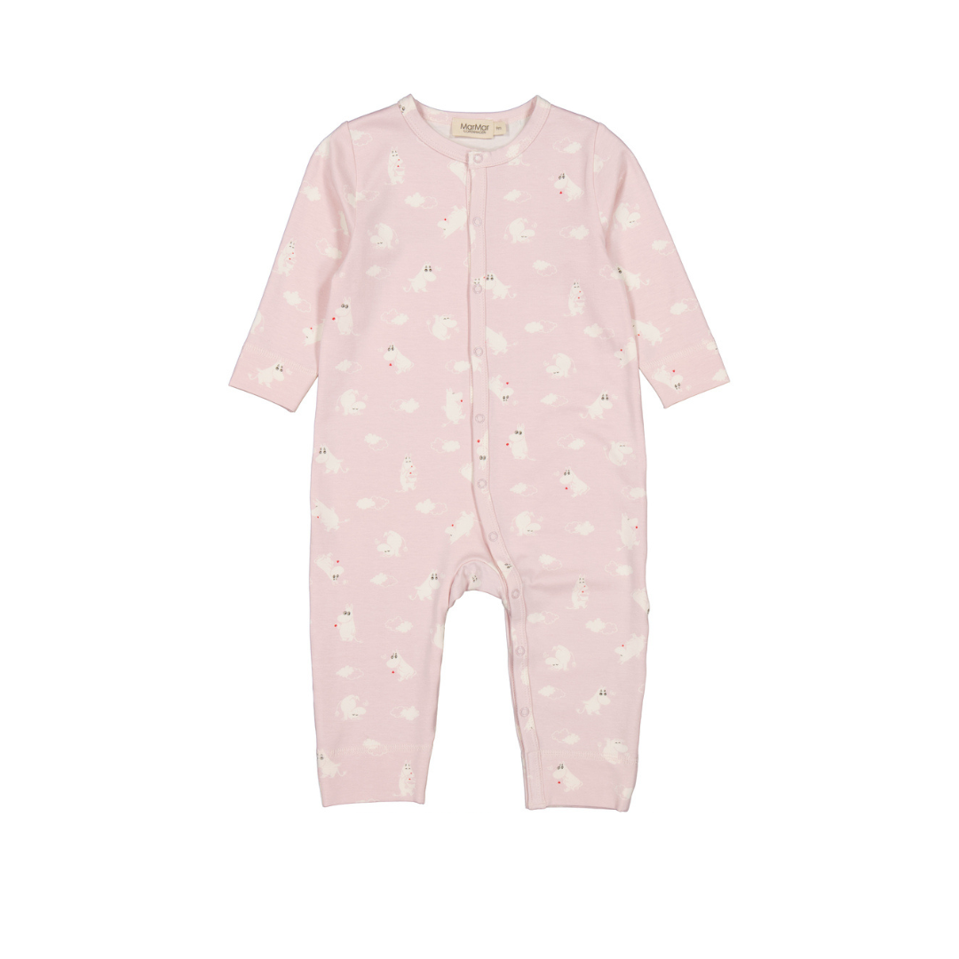 MarMar Ruka natdragt rose moomin