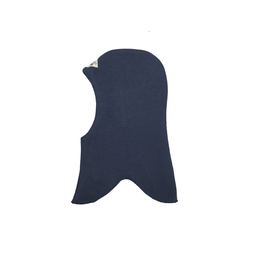 Racing Kids Rund elefanthue uld/bomuld 46 classic navy