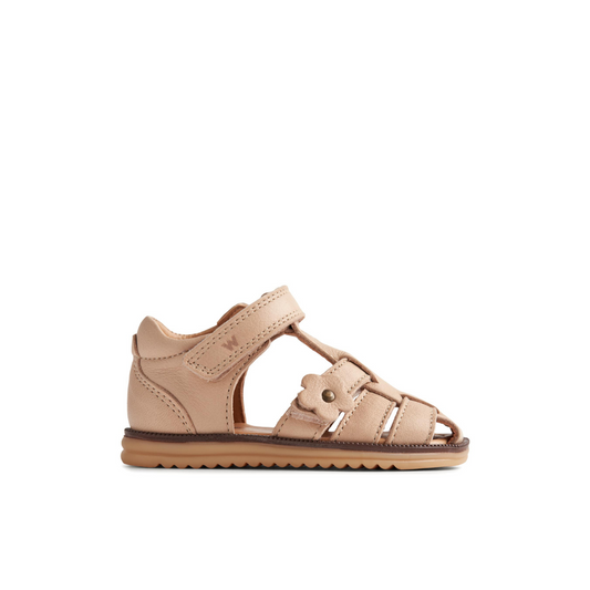 Wheat Footwear Sky flower sandal beige rose