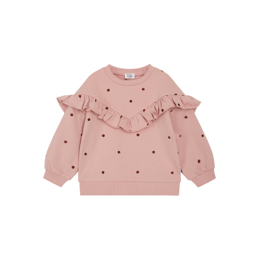 Hust & Claire Sicilia sweatshirt dusty rose