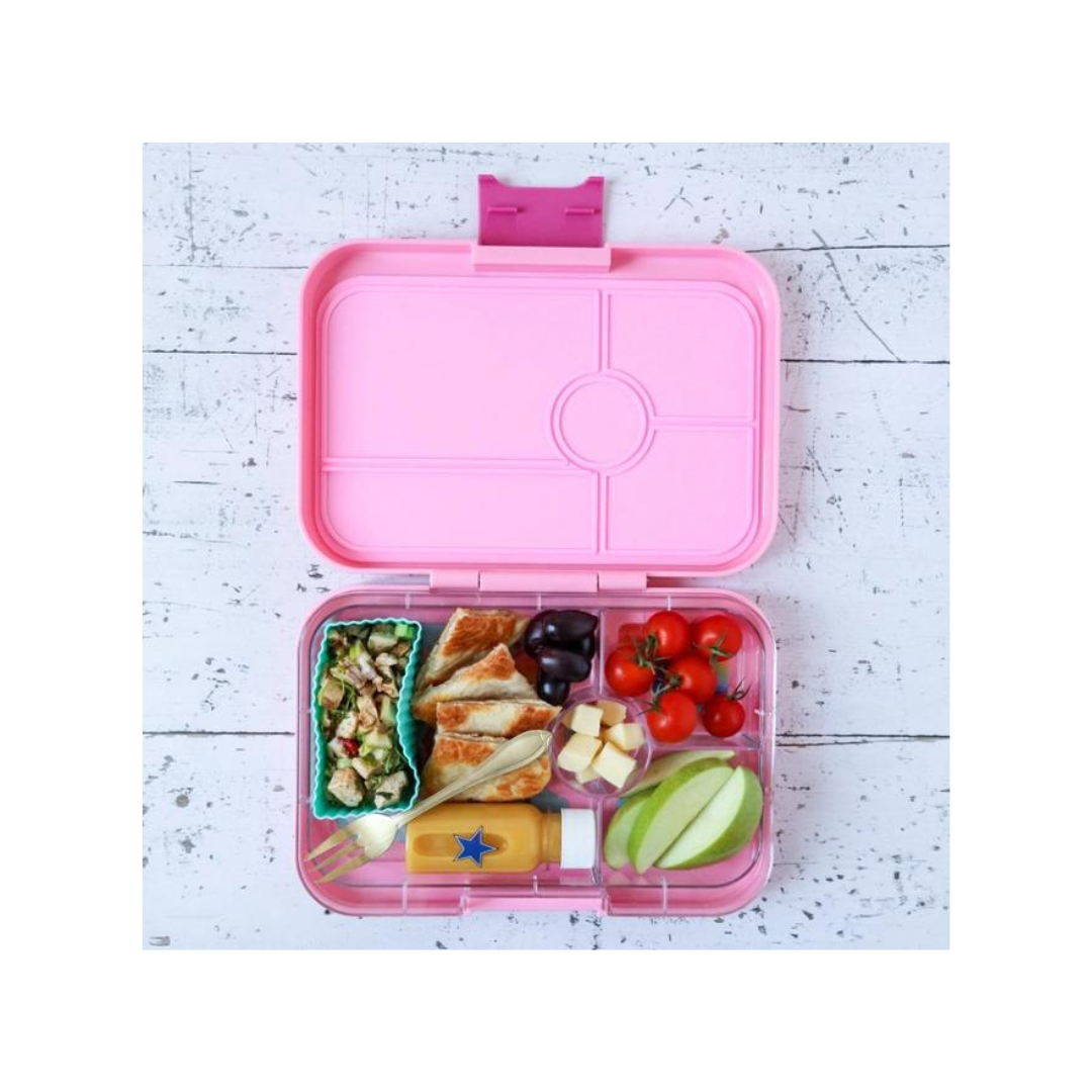 Yumbox Bento Cubes silikoneforme 6 stk. pink/aqua