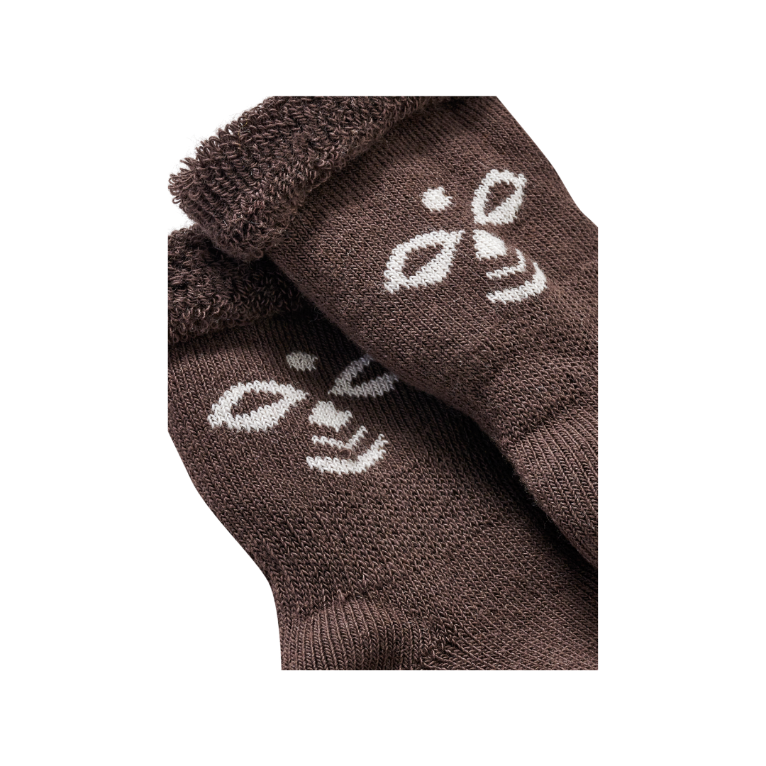 Hummel Snubbie strømper chocolate brown