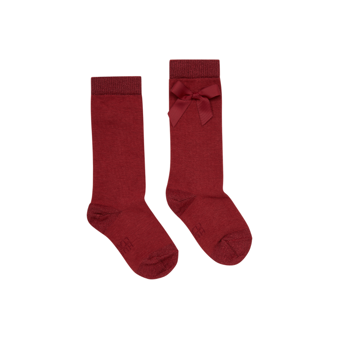 Hust & Claire Fideli stømper teaberry