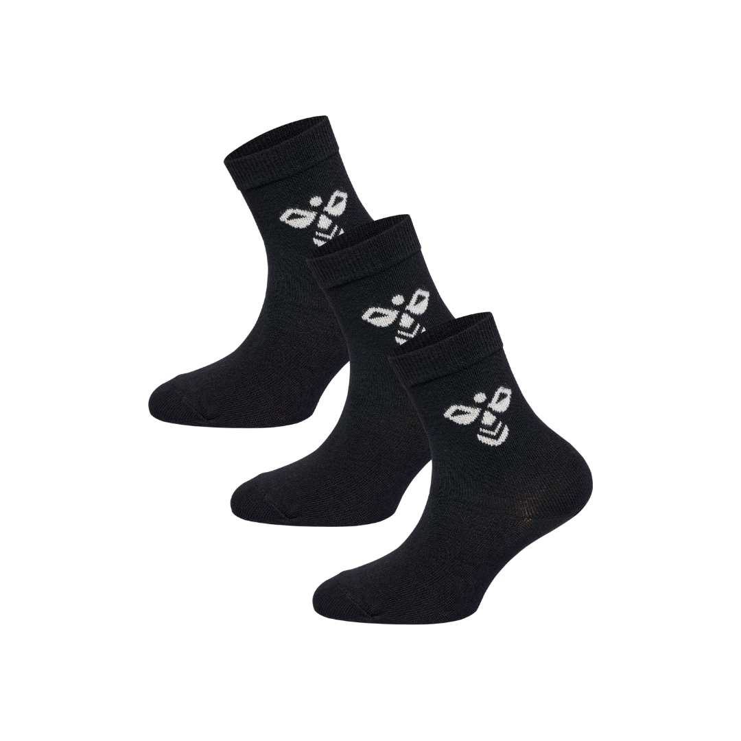 Hummel Sutton 3-pak strømper black