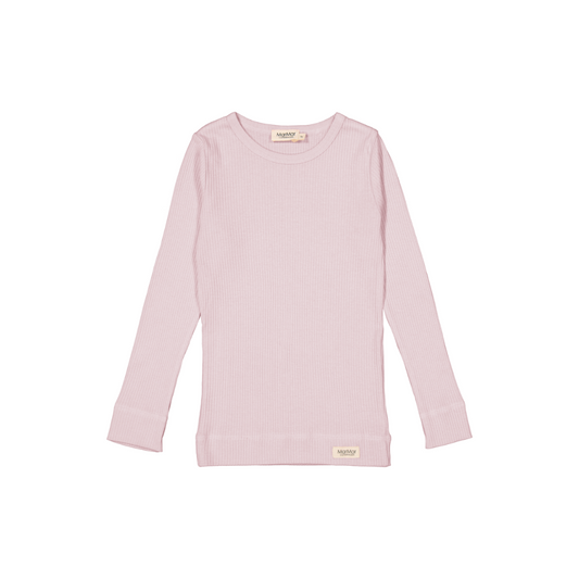 MarMar Modal plain tee LS lilac bloom