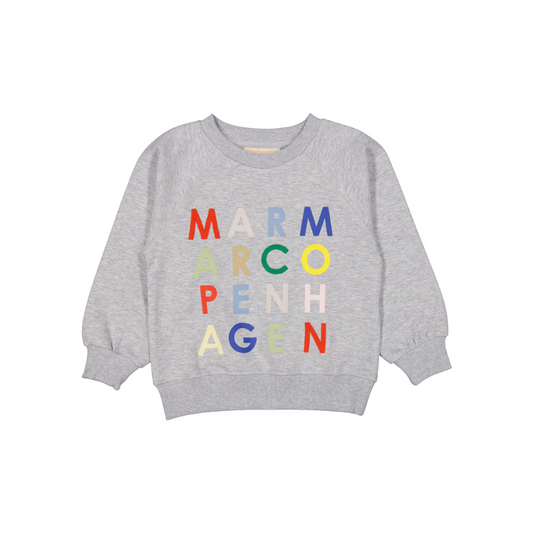 MarMar Theos sweatshirt multicol letters