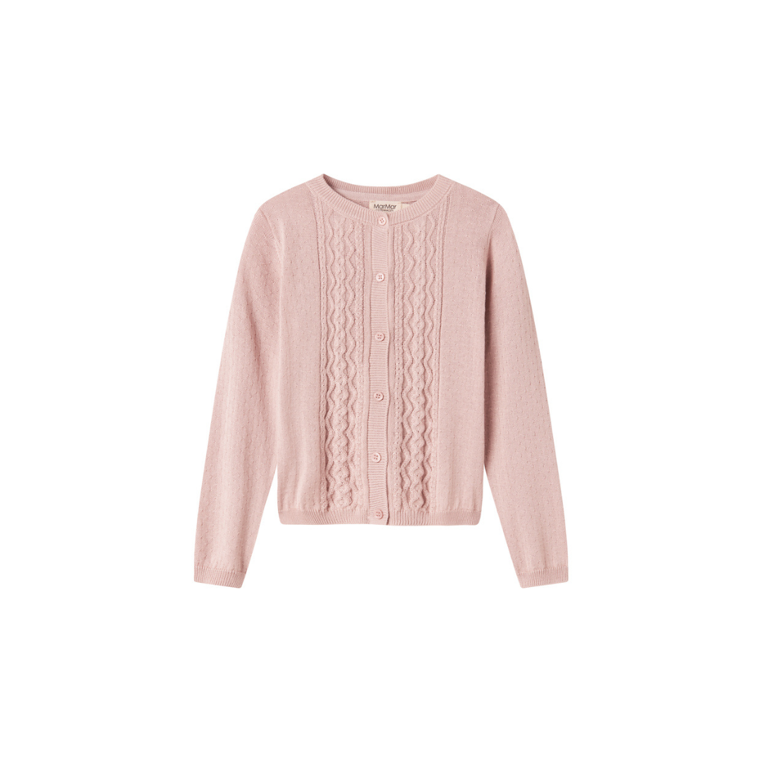 MarMar Tilda strik cardigan faded rose