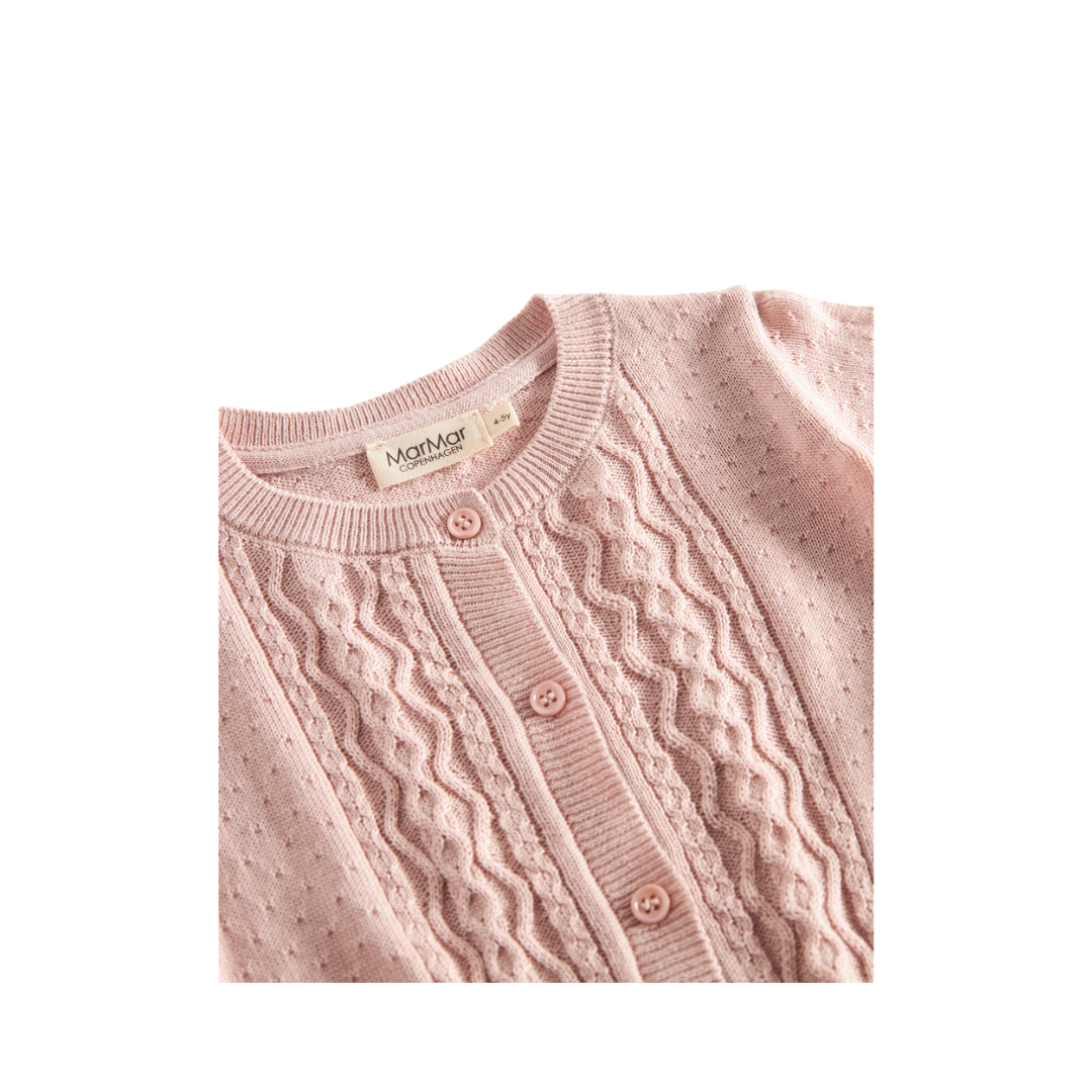 MarMar Tilda strik cardigan faded rose