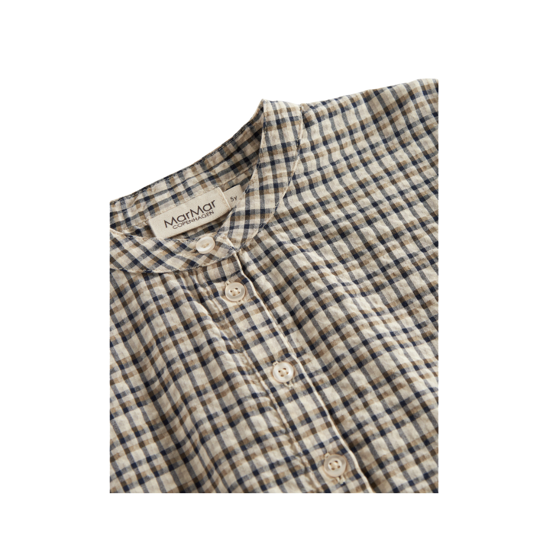 MarMar Tokyo skjorte pilot navy check