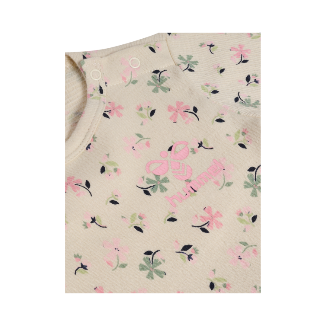 Hummel Tyra Body kjole S/S whitecap gray