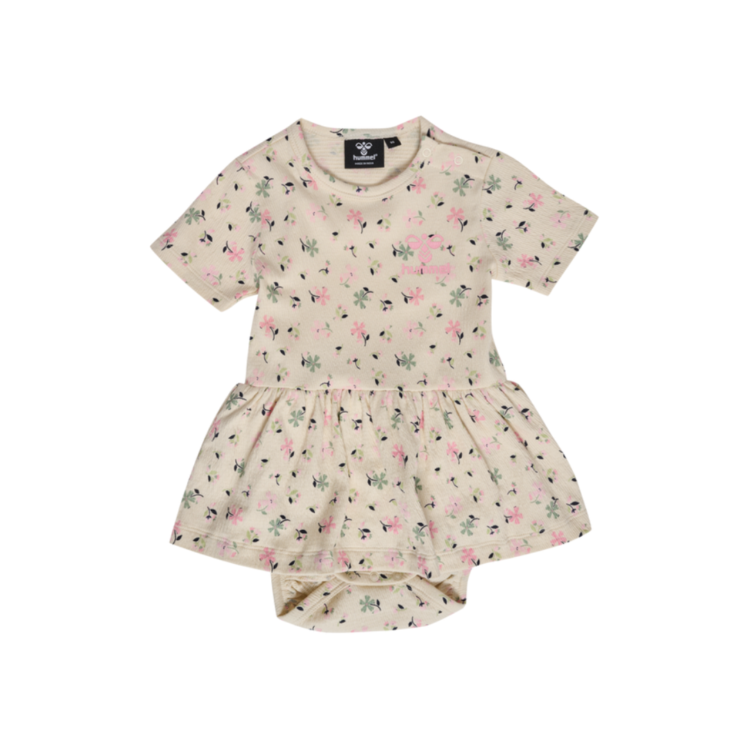 Hummel Tyra Body kjole S/S whitecap gray