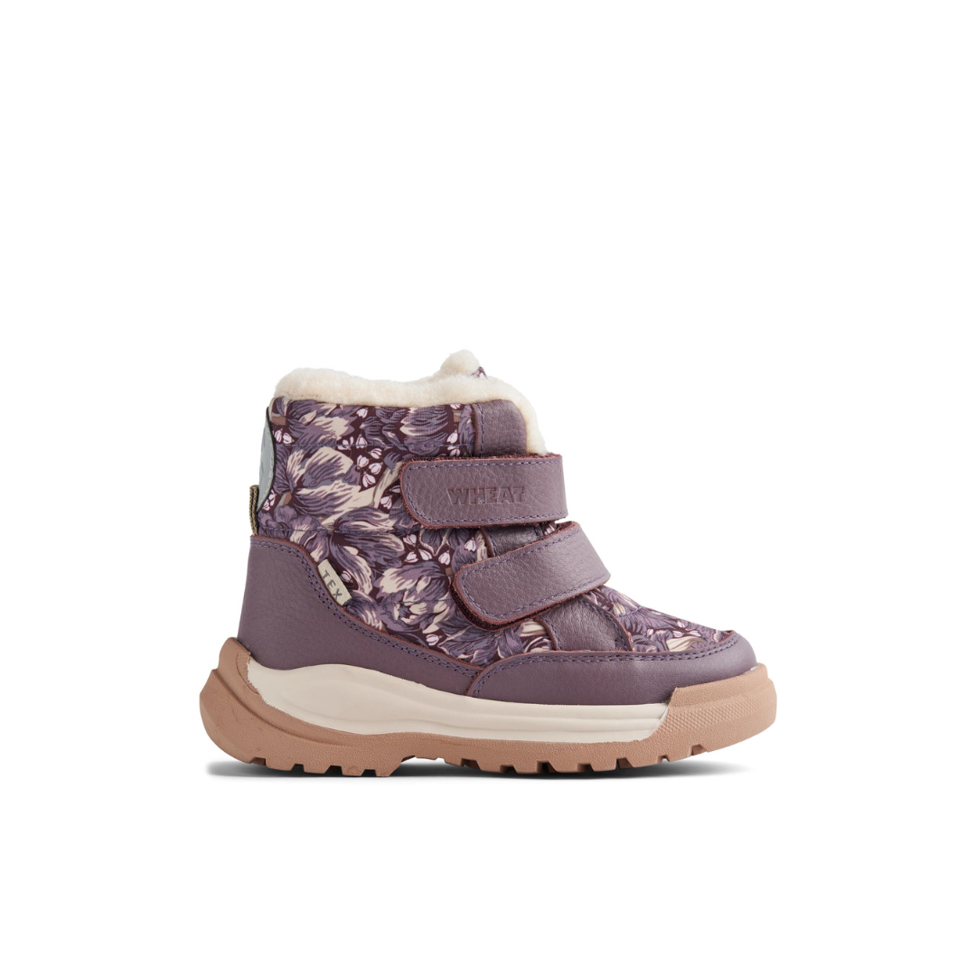 Wheat Footwear Millas tex vinterstøvler purple tulips