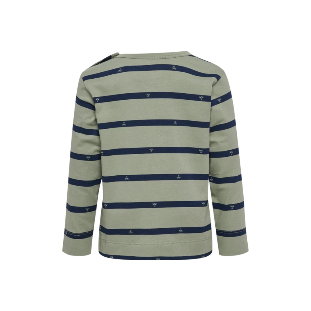 Hummel Stripy bee t-shirt L/S shadow