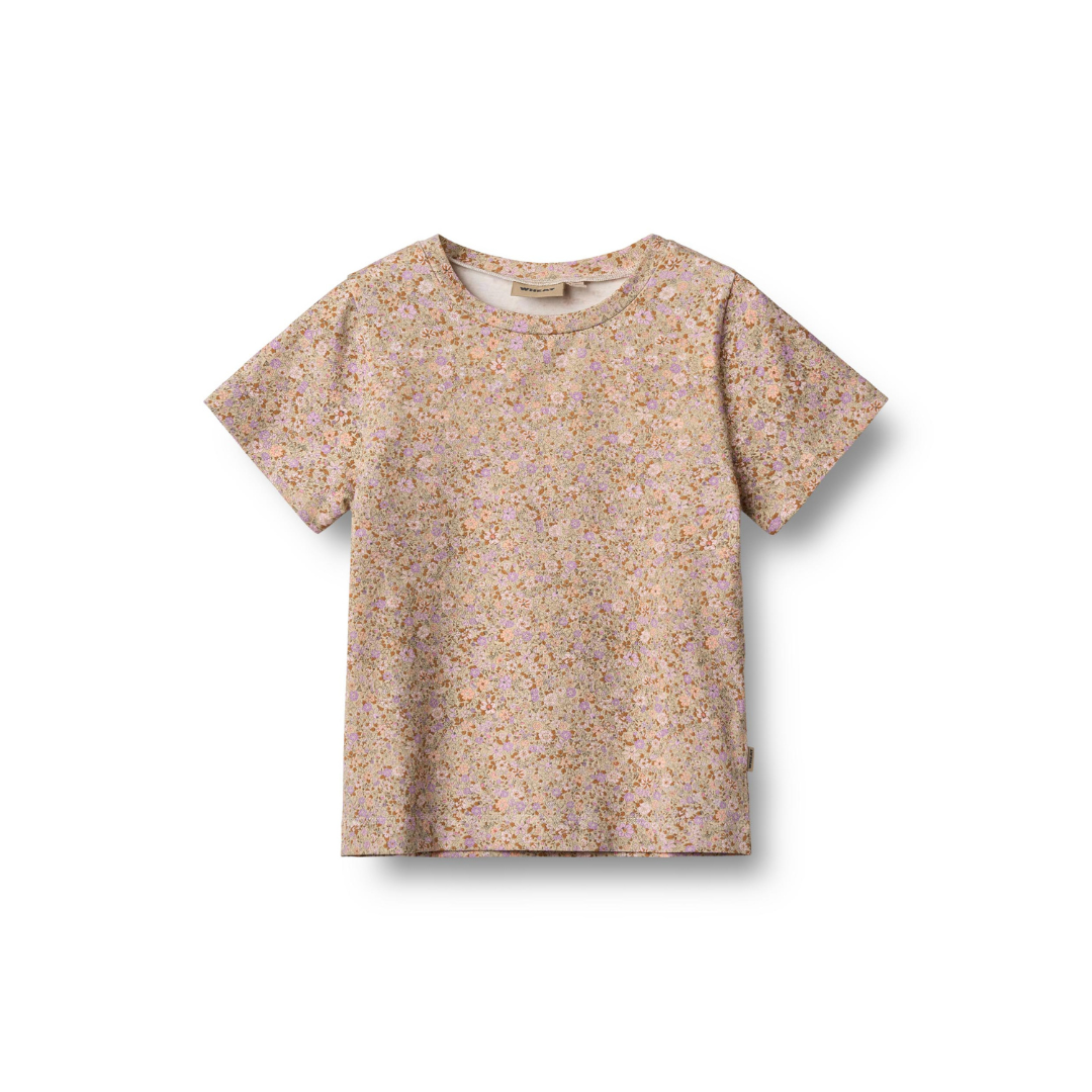 Wheat Manna t-shirt lilac flower meadow