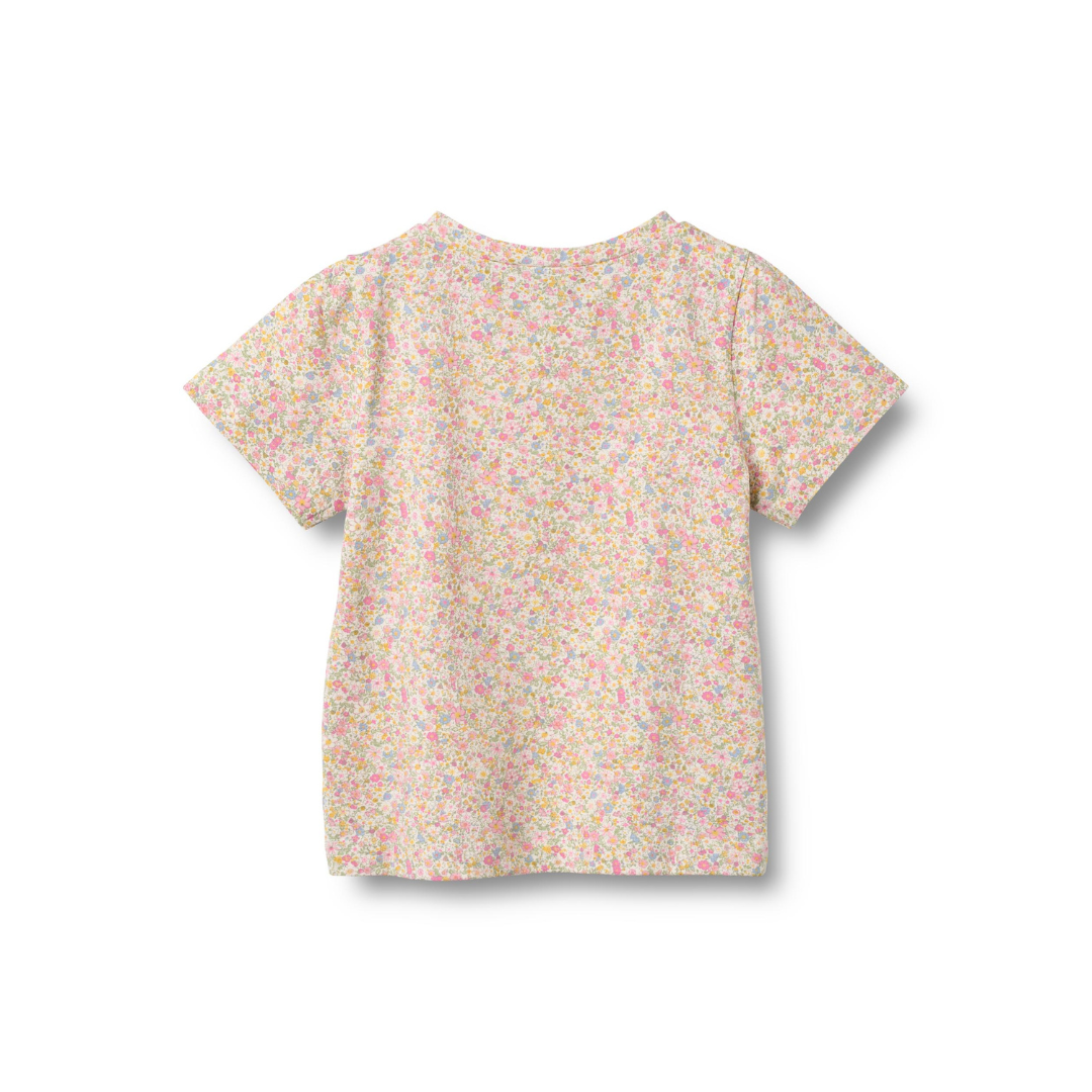 Wheat Manna t-shirt blush flower meadow