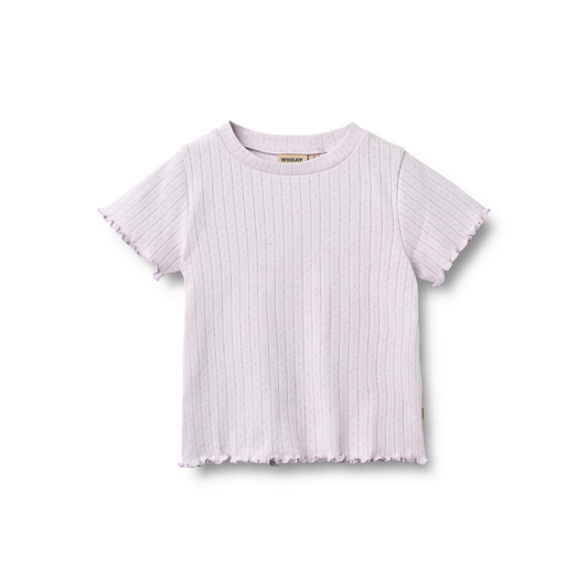 Wheat Irene t-shirt S/S purple light