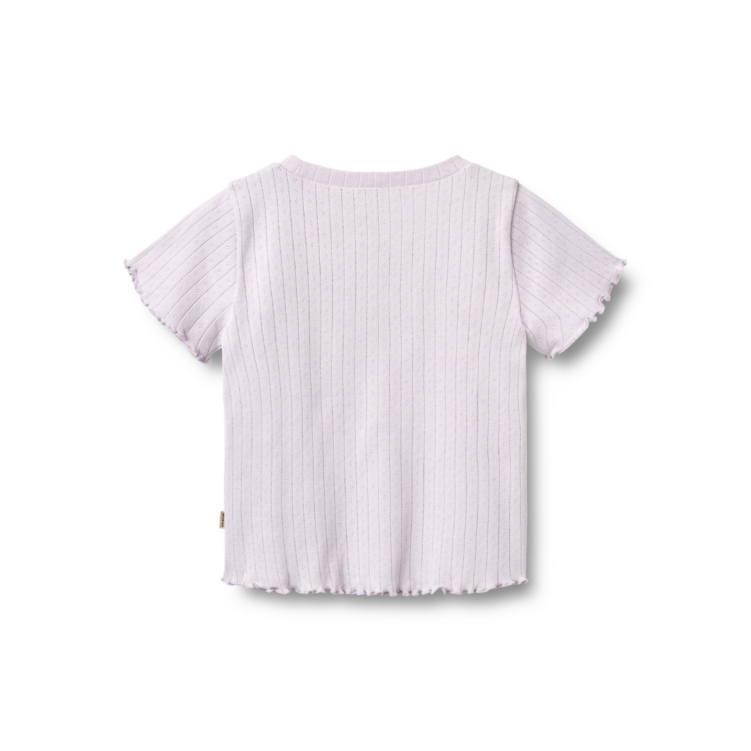 Wheat Irene t-shirt S/S purple light