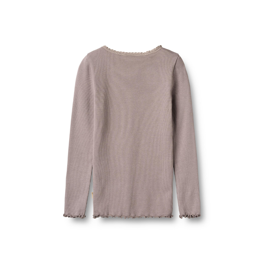 Wheat Reese rib t-shirt dusty purple