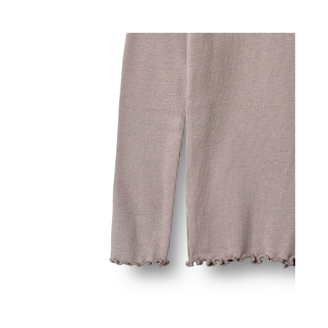 Wheat Reese rib t-shirt dusty purple