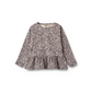 Wheat Carolina t-shirt L/S purple stone flowers