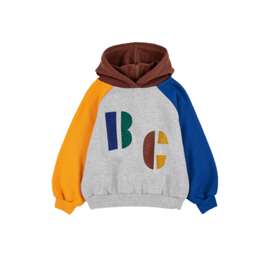 Bobo Choses Multicolor hooded sweatshirt