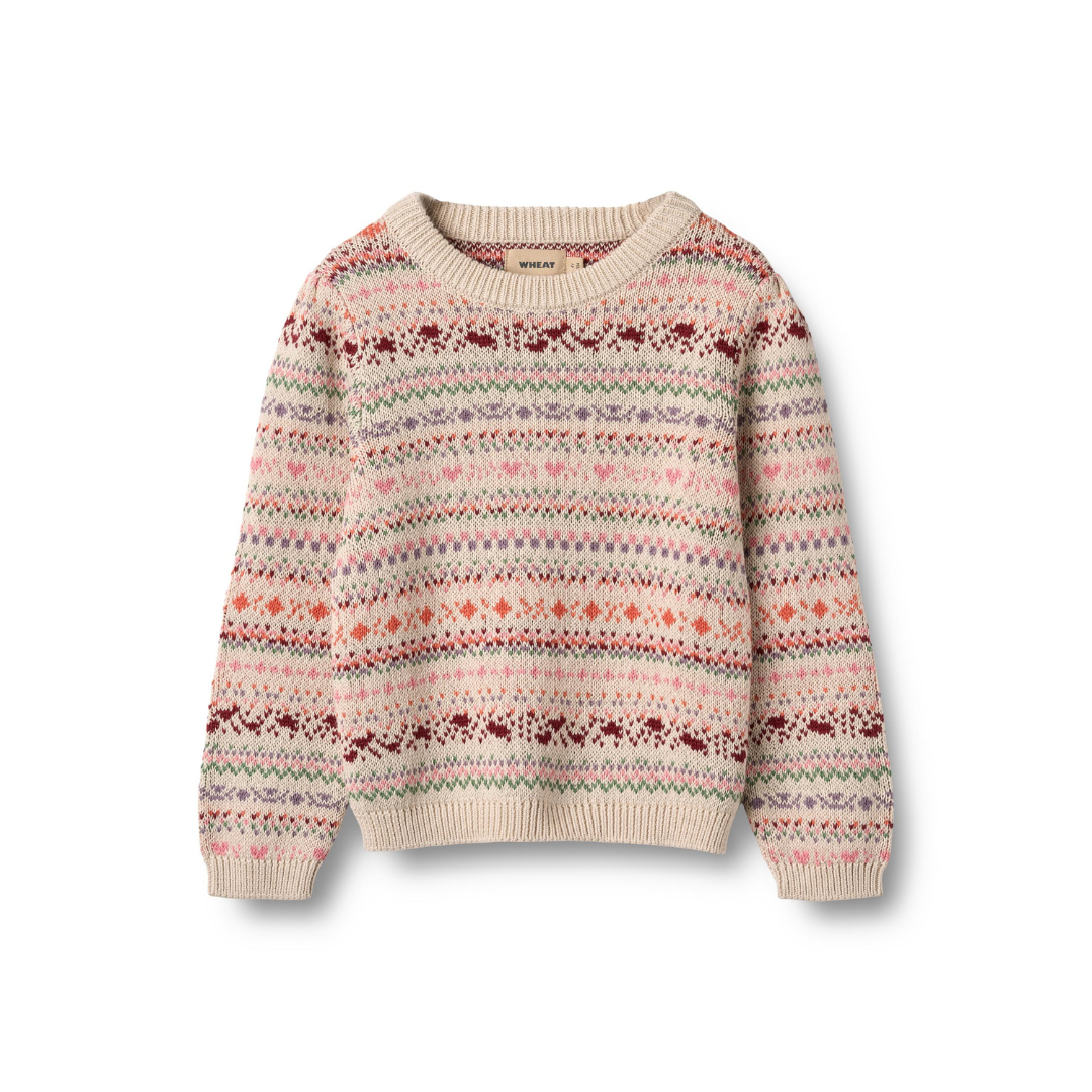 Wheat Olga strik pullover multi