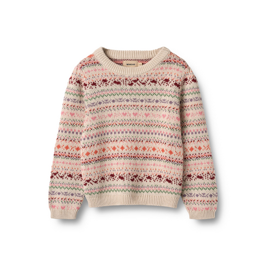 Wheat Olga strik pullover multi