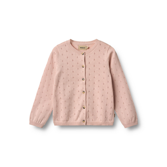 Wheat Maia cardigan powder