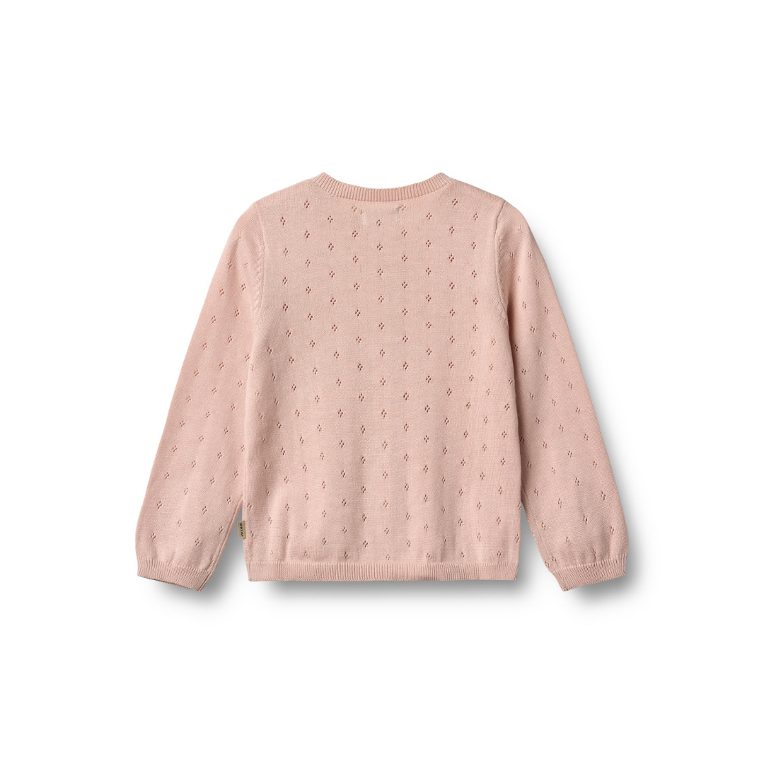 Wheat Maia cardigan powder