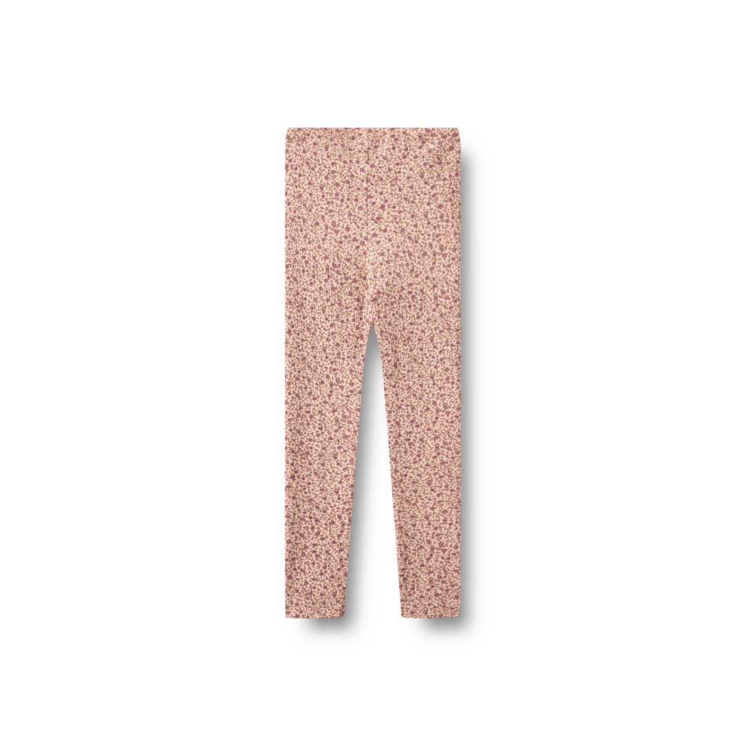 Wheat Jules leggings dime rose small flowers