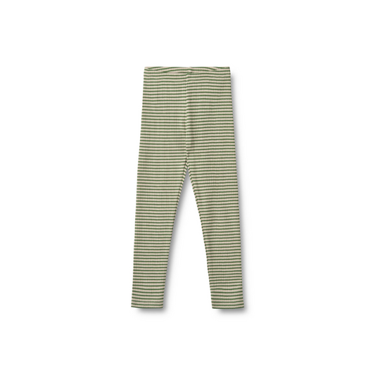 Wheat Jules leggings elm green stripe