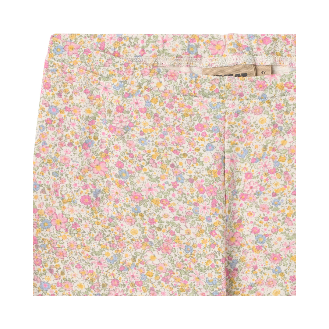 Wheat Anne biker shorts blush flower meadow