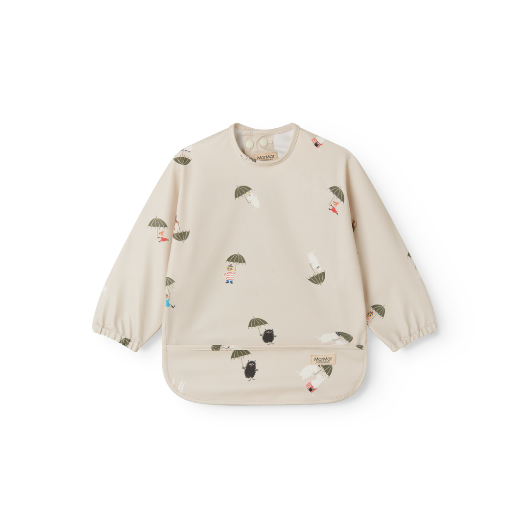 MarMar Apron LS spiseforklæde rainy moomin