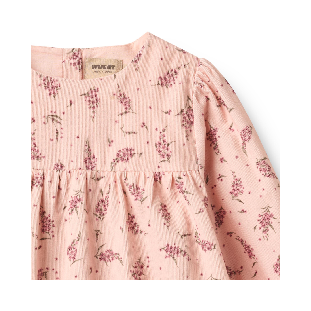 Wheat Elvira kjole dim rose flowers