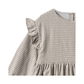 Wheat Gro kjole greybrown check