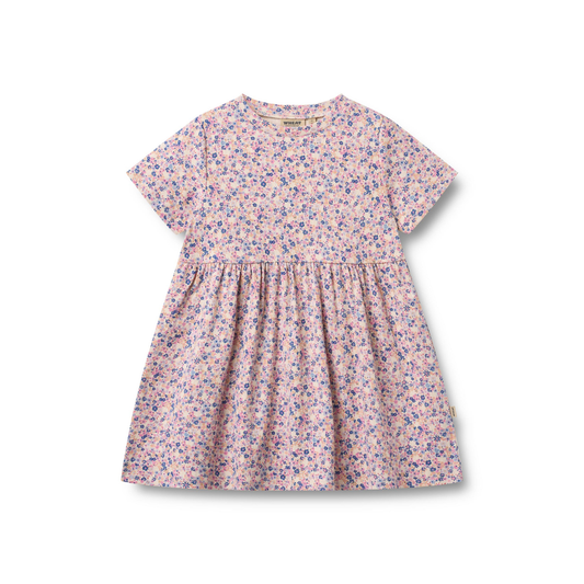 Wheat Anna kjole pink blue flowers