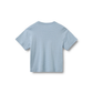 Wheat Tommy t-shirt faded blue stripe