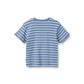 Wheat Fabian t-shirt blue stripe