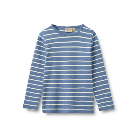Wheat Stig bluse blue stripe