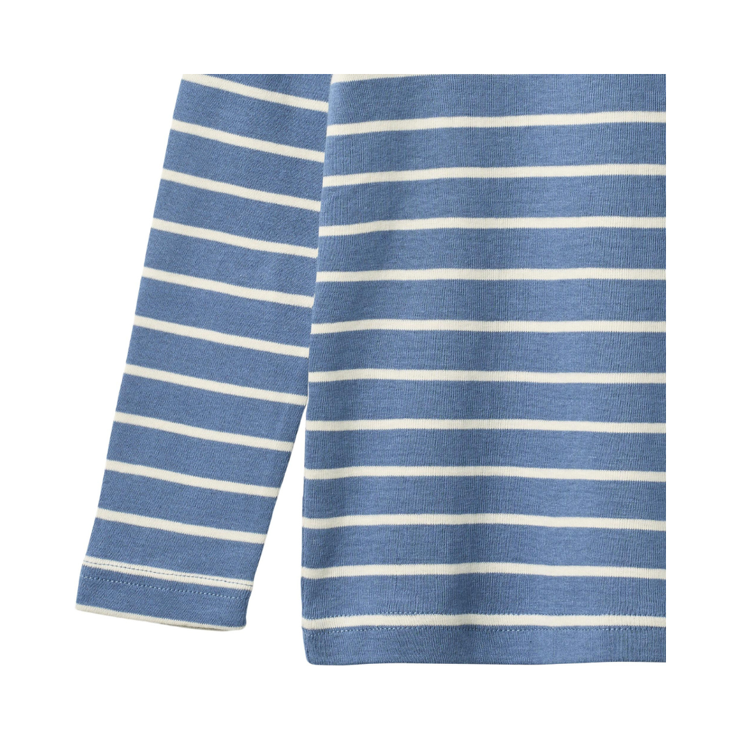 Wheat Stig bluse blue stripe